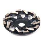 Segmented Sector Shaped Turbo Diamond Abrasive Wheel Tungsten Carbide Material