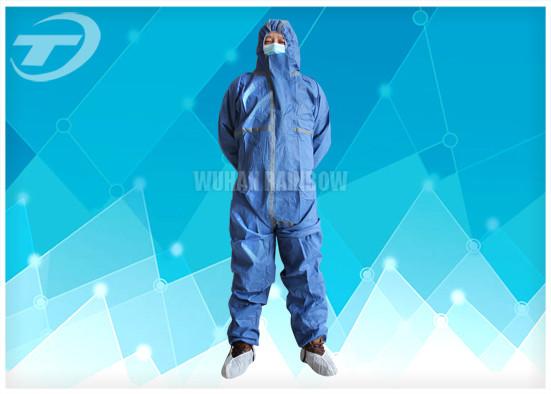 Buy cheap Hospital Disposable Coverall Suit Medical Polypropylene Coveralls For Cleanroom from wholesalers