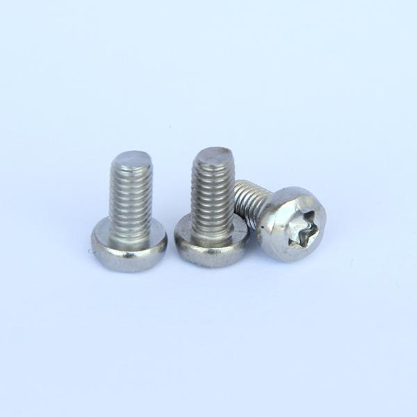 Buy cheap M5 Stainless Steel Machine Screws Torx Pan Head 2.11g Weight from wholesalers