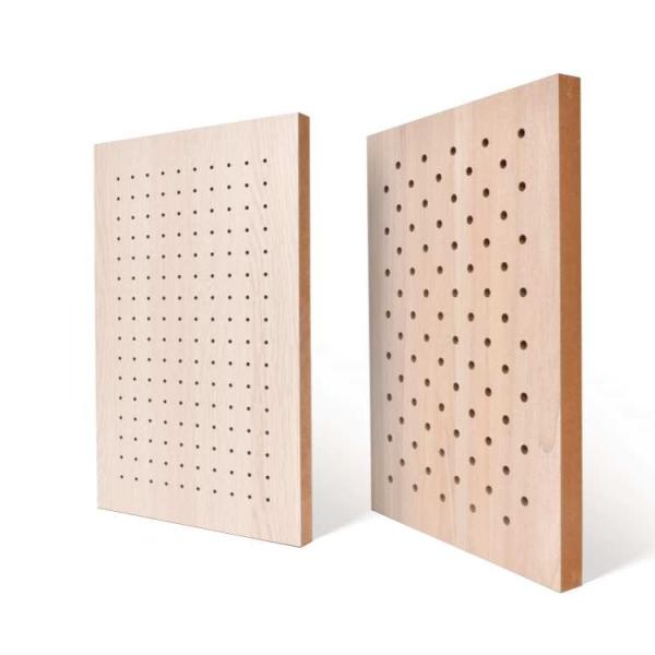 Buy cheap MDF Panels Sound Proof Ceiling Tiles V Perforated Acoustic Ceiling Panels Custom Size from wholesalers