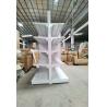 Buy cheap Medium Duty Double-Sided Supermarket Rack with 1-7 Layers Metal and Wood Material from wholesalers