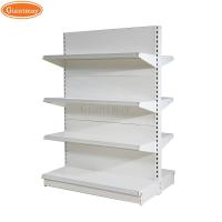 Buy cheap Double Sides Gondola Shelving Retail Display Racks For Store Steel Supermarket product