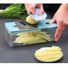 Buy cheap 2 In 1 LFGB Kitchen Vegetable Chopper Shule With 8 Detachable Blades from wholesalers