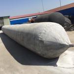 Boat Launching Marine Inflatable Rubber Material Black Color Ship Lifting Airbag
