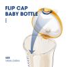 Buy cheap 180ml /240ml Anti Colic Infant Bottle Feeding Bottle Flip Cap PPSU BPA Free from wholesalers