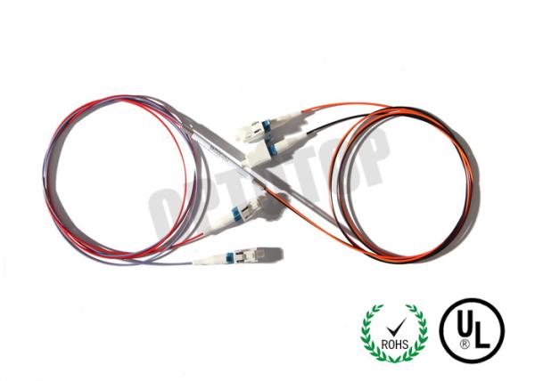 1310 / 1490 / 1550nm Single Mode Fiber Splitter 0.5m , Fiber Optic Coupler