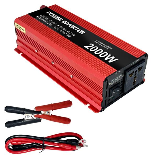 Pure Sine Wave Inverter 1000W 1600W 2300W for Solar System Home Inverter DC 12V