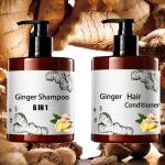 Buy cheap All Hair Types Anti-hair Loss Organic Hair Care Set with Ginger Shampoo and from wholesalers