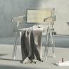 Buy cheap Modern Acrylic Stacking Kitchen Dining Room Arm Chair In Clear Fully Assembled Chair Transparent Plastic Dining from wholesalers