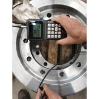 Buy cheap ISO Small Steel Rail Wheels 1450mm Diameter 150-560HB Hardness product