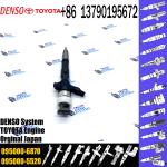 Diesel Common Rail Injector Assembly 23670-39155 095000-6870 For TOY0TA 1KD-FTV