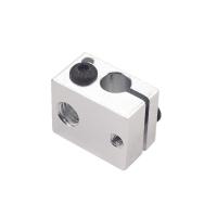 Buy cheap E3D V6 White Aluminum 8g 3D Printer Heater Block 20*16*12mm product