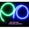 Buy cheap IP67 110 volt dmx led neon rope 16mm 360 degree round flex lights blue from wholesalers