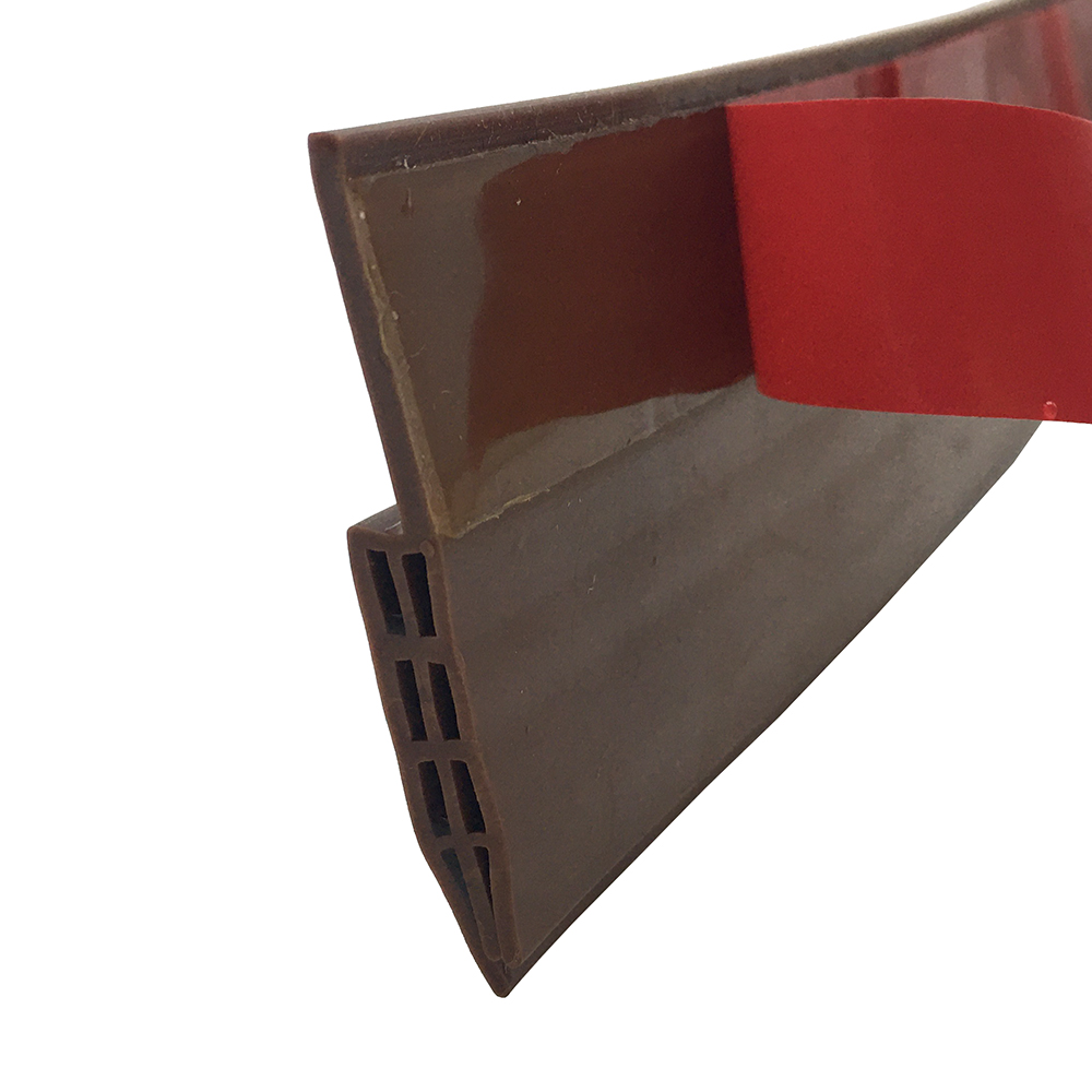 Silicone Under Door Draft Sweep Stopper Noise Weather Stripping for 50mm Height Doors