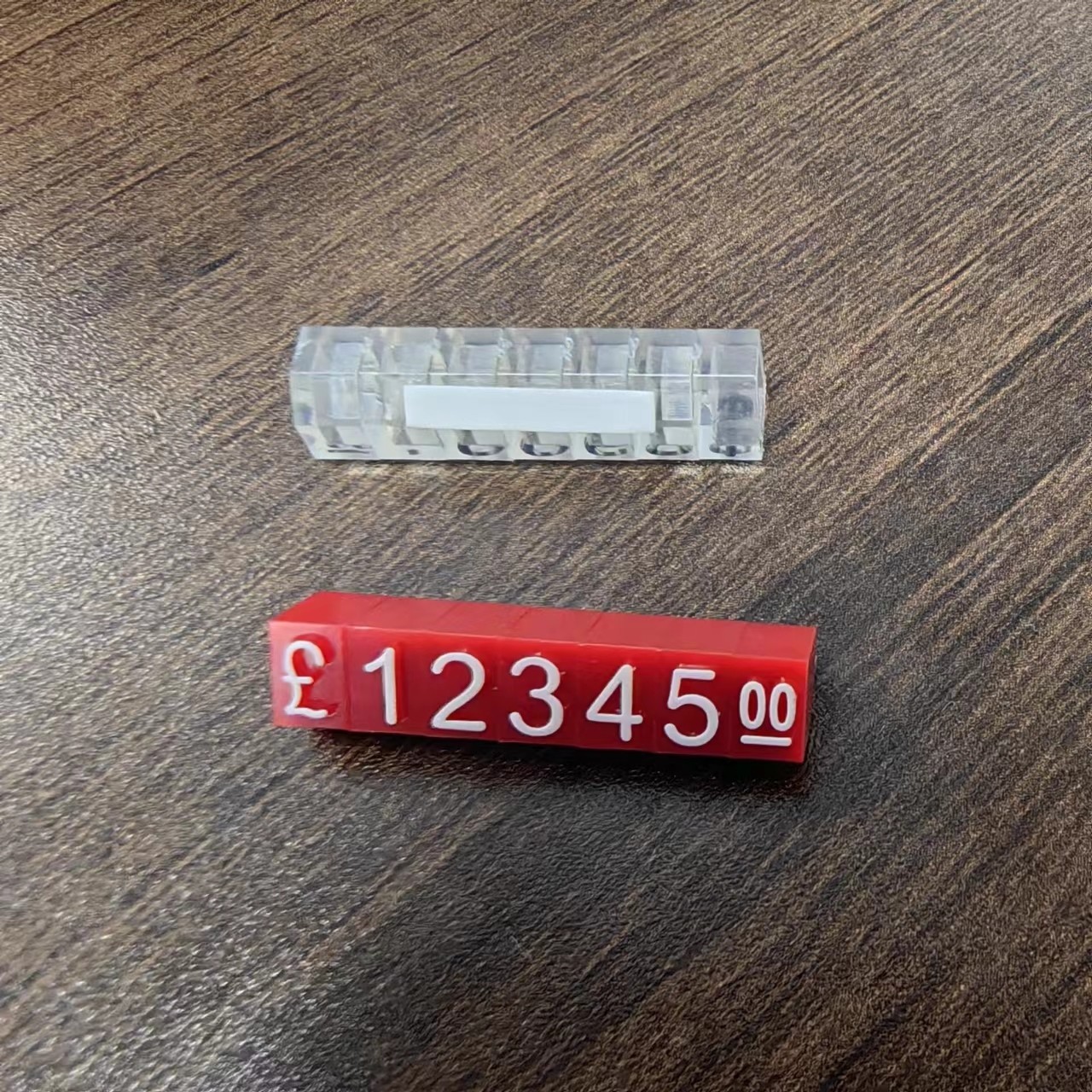 15*2mm per 20 pieces per sheet Acrylic double-sided tape Used for securing jewelry price cubes