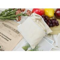 Buy cheap Folded 8 Oz Large Capacity Cotton Canvas Tote Handbags For Supermarket Use product