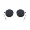 Buy cheap Women Scratch Resistant Sunglasses , Grey Blue Plastic Sunglasses Metal Temples from wholesalers