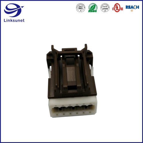 34729 Receptacle 2.54mm Molex Cable Connectors For Dashboard Wire Harness