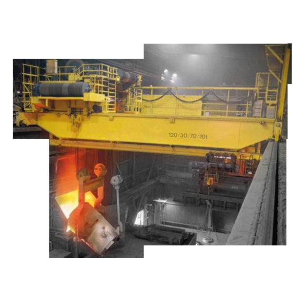 Buy cheap QDY 32t Hook Electric Overhead Traveling Casting Crane Double Beam from wholesalers