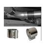 Buy cheap 2.5" T304 Stainless Steel Exhaust Clamps Butt Joint from wholesalers