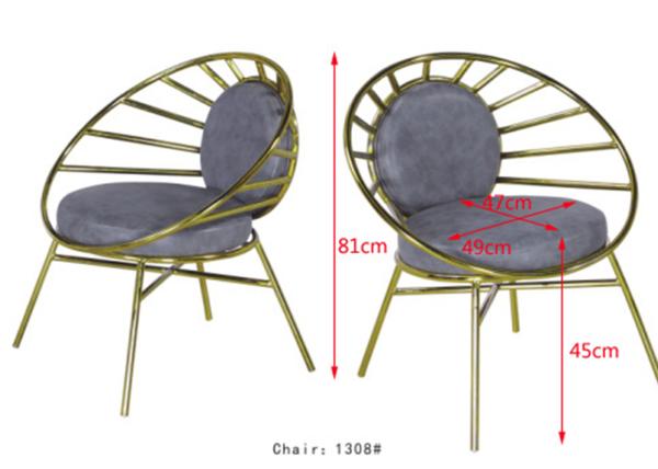Buy cheap 81cm 49cm Faux Leather Upholstered Dining Chairs from wholesalers