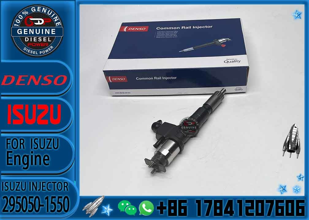 High Quality Diesel Fuel Injection Common Rail Injector 8-98259290-0 898259290 295050-1550 For 6WG1-TC engine
