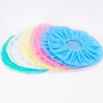 Green Blue Rib Bar 16gsm Medical Disposable Bouffant Cap