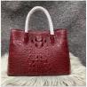 Buy cheap Authentic Alligator Skin Female White Purse Lady Three-way Handbag Genuine Crocodile Leather Women Single Shoulder Bag from wholesalers