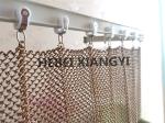 Bronze Color 8mm Metal Mesh Curtain Flexible Aluminum Coil Interior Ceiling
