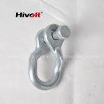 Forged Steel Twisted Shackle Transmission Line Hardware UN-120 With Mechanical