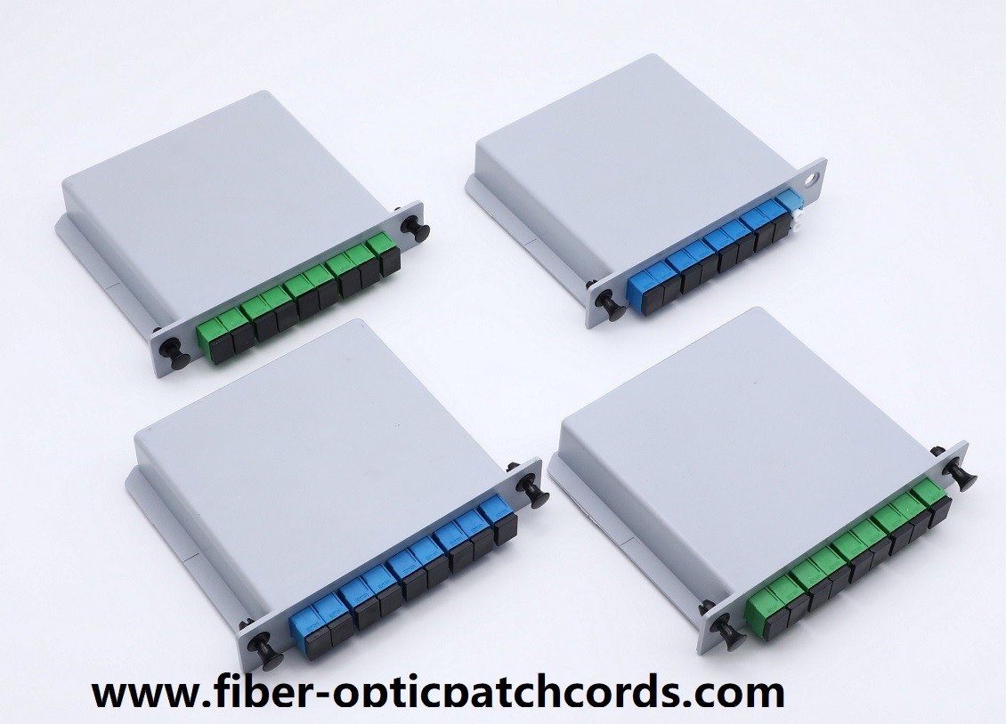 LGX Cassette Fiber Optic Coupler Splitter 1×16 With LC UPC Connector