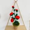 Buy cheap New Creative Luxury Handmade Crochet Knitting Plants Flowers Handicraft Home Decorations Crochet Flower from wholesalers