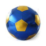 Unisex 60 Cm Shiny Polyester Fabric Eco-friendly Pvc Soccer Ball For Kids