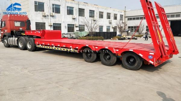 Buy cheap CTN Low Bed Semi Trailer from wholesalers