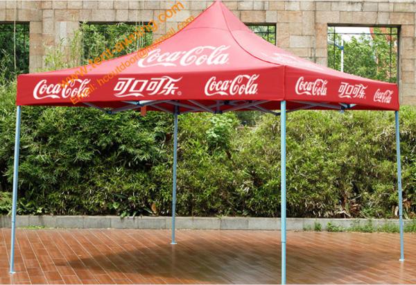 Buy cheap Pop Up Folding Canopy Tent Outdoor Waterproof Oxford Cover Printing Advertising Tents from wholesalers