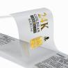 Buy cheap Custom Adhesive Hair Oil Bottle Labels With Waterproof Material And Metallic Effect from wholesalers
