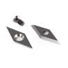 Buy cheap Replacement Tungsten Carbide Woodworking Tools CNC Carbide Inserts Diamond Shaped from wholesalers