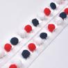 Buy cheap Colorful Mini Tassel Fringe 3cm Pom Pom Trim from wholesalers