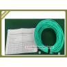 Buy cheap USCONNEC MTP Female TO MTP female OM4 12 Core Fiber cable with Polority method A or B from wholesalers