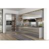 Buy cheap Gray Gloss Modular Stainless Steel Kitchen Cabinet Set Modern L Shaped from wholesalers