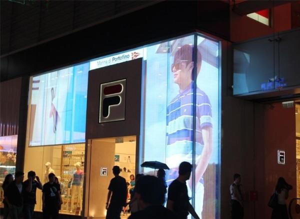 Buy cheap Outdoor Advertising Transparent LED Video Screen 16384 Dots For Shopping Mall Shenzhen Factory from wholesalers