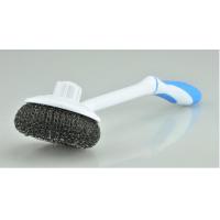 Buy cheap AISI 410 Stainless Steel Scrubber With Handle Removal Of Stubborn Stains product