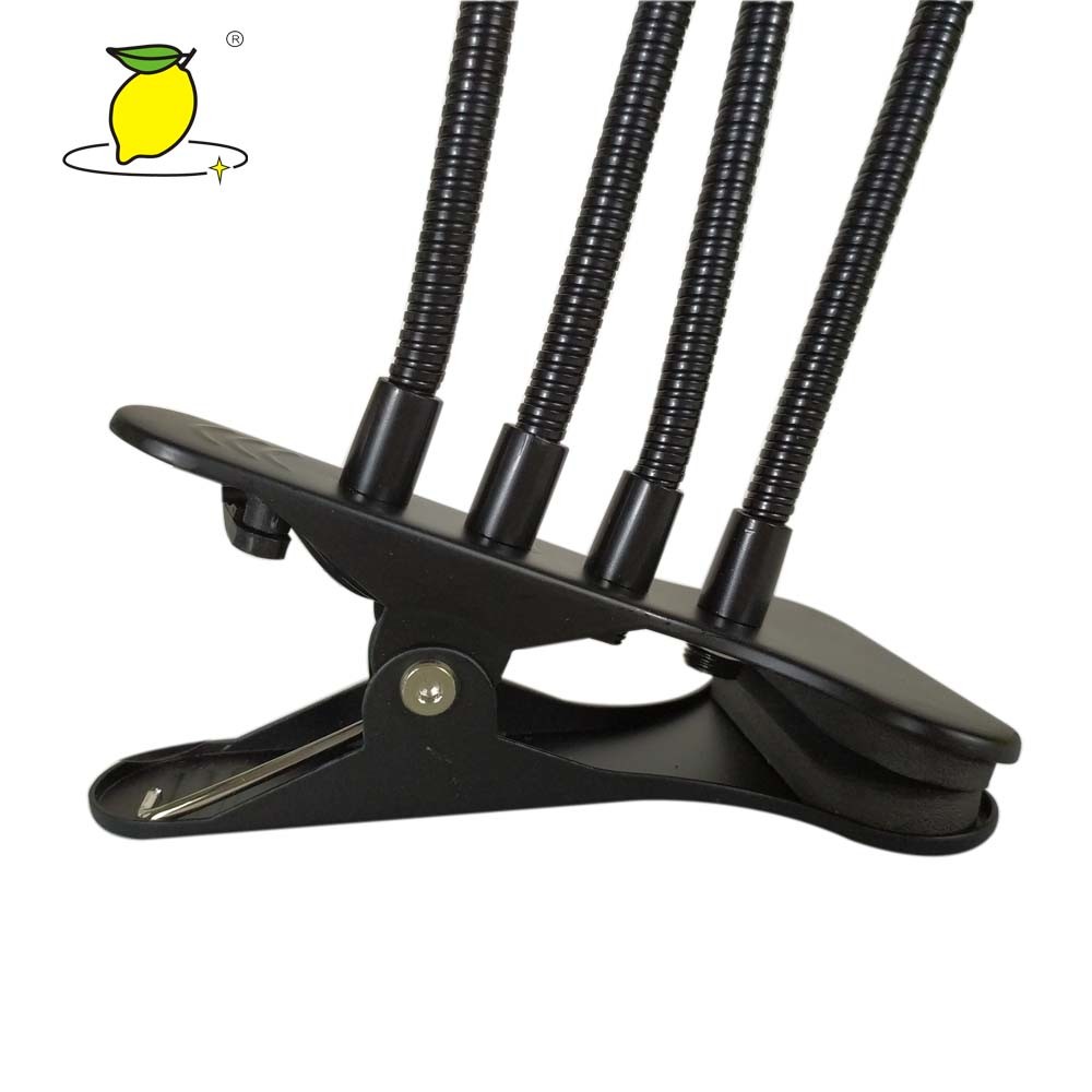 4 Heads USB Dimmable Blue 460nm LED Plant Grow Light