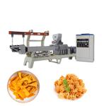 SS 201 304 Fried Snack Production Line Double Screw Extruder Machine 200KG/H