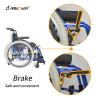 Buy cheap Aluminum Alloy 820mm 100 KG Lightweight Children Wheelchair from wholesalers
