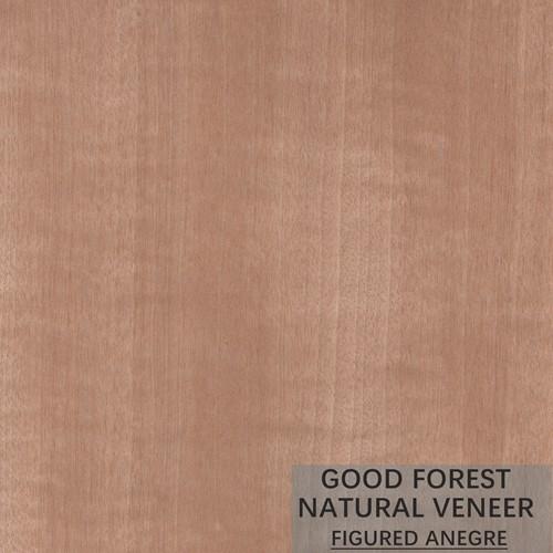 Buy cheap Natural Anigre Wood Veneer Sheets Specially Figured Grain Red Color from wholesalers