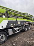 Used Zoomlion 63m concrete pump truck price in 2019, special sale
