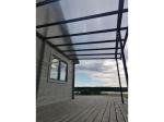9m2 Sun Shelter Garden Wall Mounted DIY Patio Cover Aluminum Sunshade Outdoor