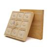 Buy cheap 3x3 Multi Cells Solid Wood Jewellery Presentation Tray For Ear Rings Studs Exhibition from wholesalers