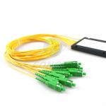 Multimode Ftth Drop Cable Fiber Optic Splitter 2Mm 3Mm Sc Apc 1x8